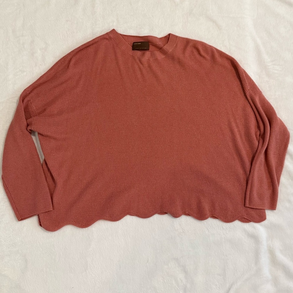 💗 Kerisma Dusty Rose Knit Top | Size M/L 💗